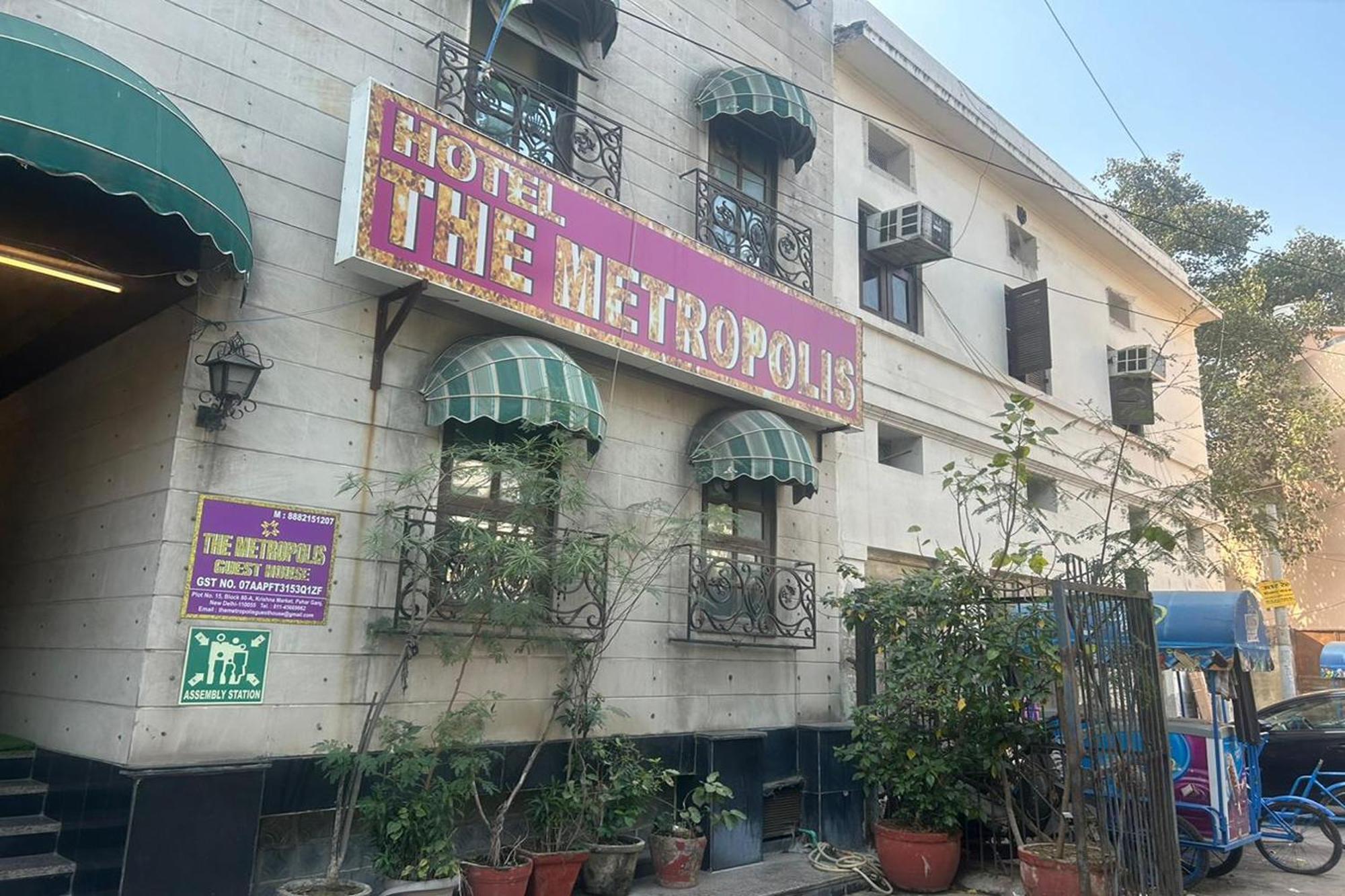 The Metropolis Guest House Near Rk Ashram Metro Station New Delhi Exterior foto