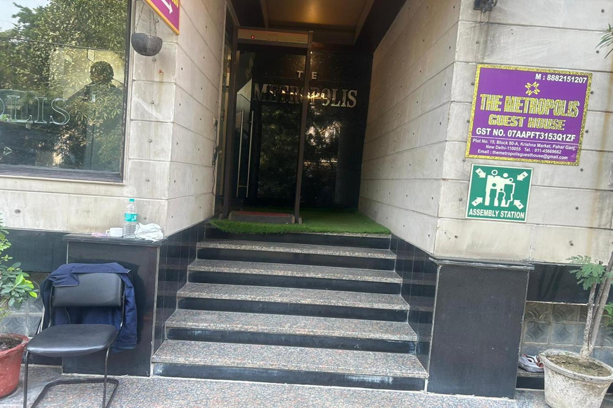The Metropolis Guest House Near Rk Ashram Metro Station New Delhi Exterior foto
